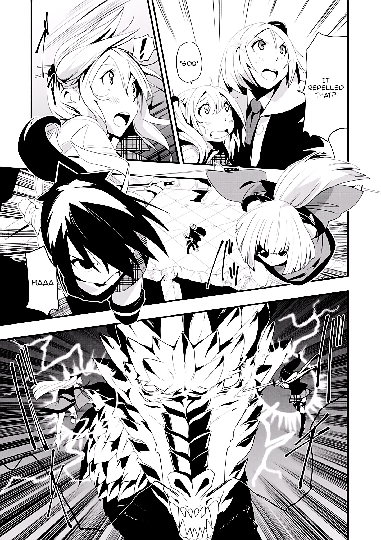 Trinity Seven - Levi Ninden - Vol.1 Chapter 4 : Part 4: Demonic Threath Supression