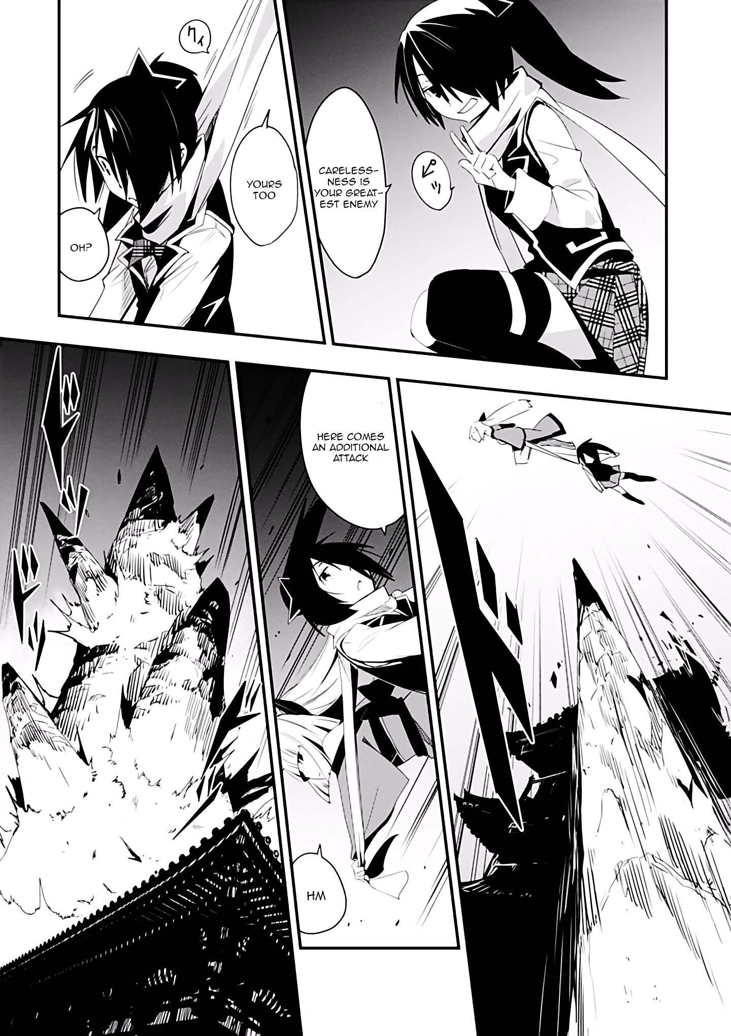 Trinity Seven - Levi Ninden - Vol.1 Chapter 4 : Part 4: Demonic Threath Supression