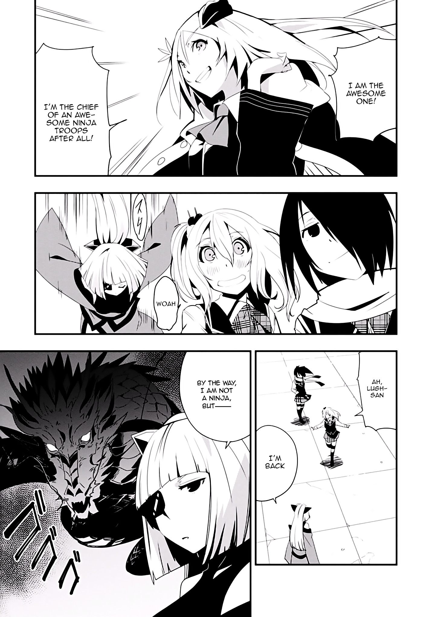 Trinity Seven - Levi Ninden - Vol.1 Chapter 4 : Part 4: Demonic Threath Supression