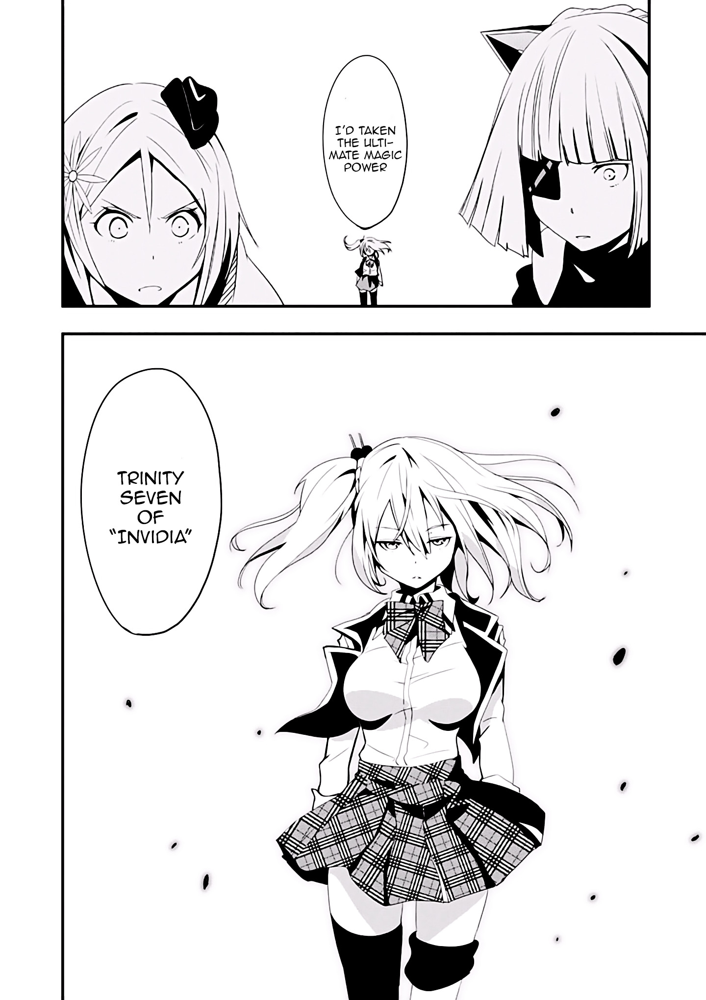 Trinity Seven - Levi Ninden - Vol.1 Chapter 4 : Part 4: Demonic Threath Supression