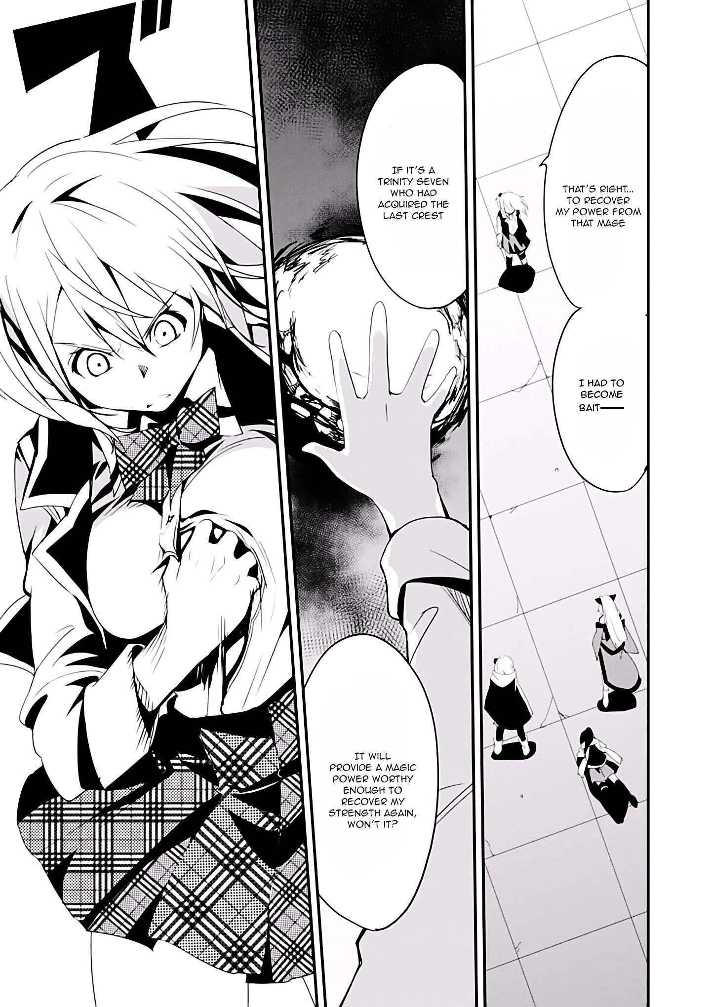 Trinity Seven - Levi Ninden - Vol.1 Chapter 4 : Part 4: Demonic Threath Supression