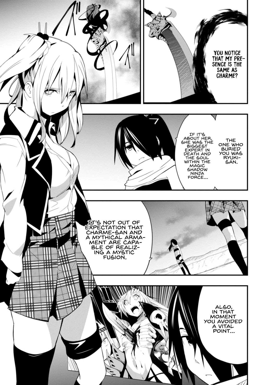 Trinity Seven - Levi Ninden - Chapter 13: The Conclusion Of The Girls' Fate