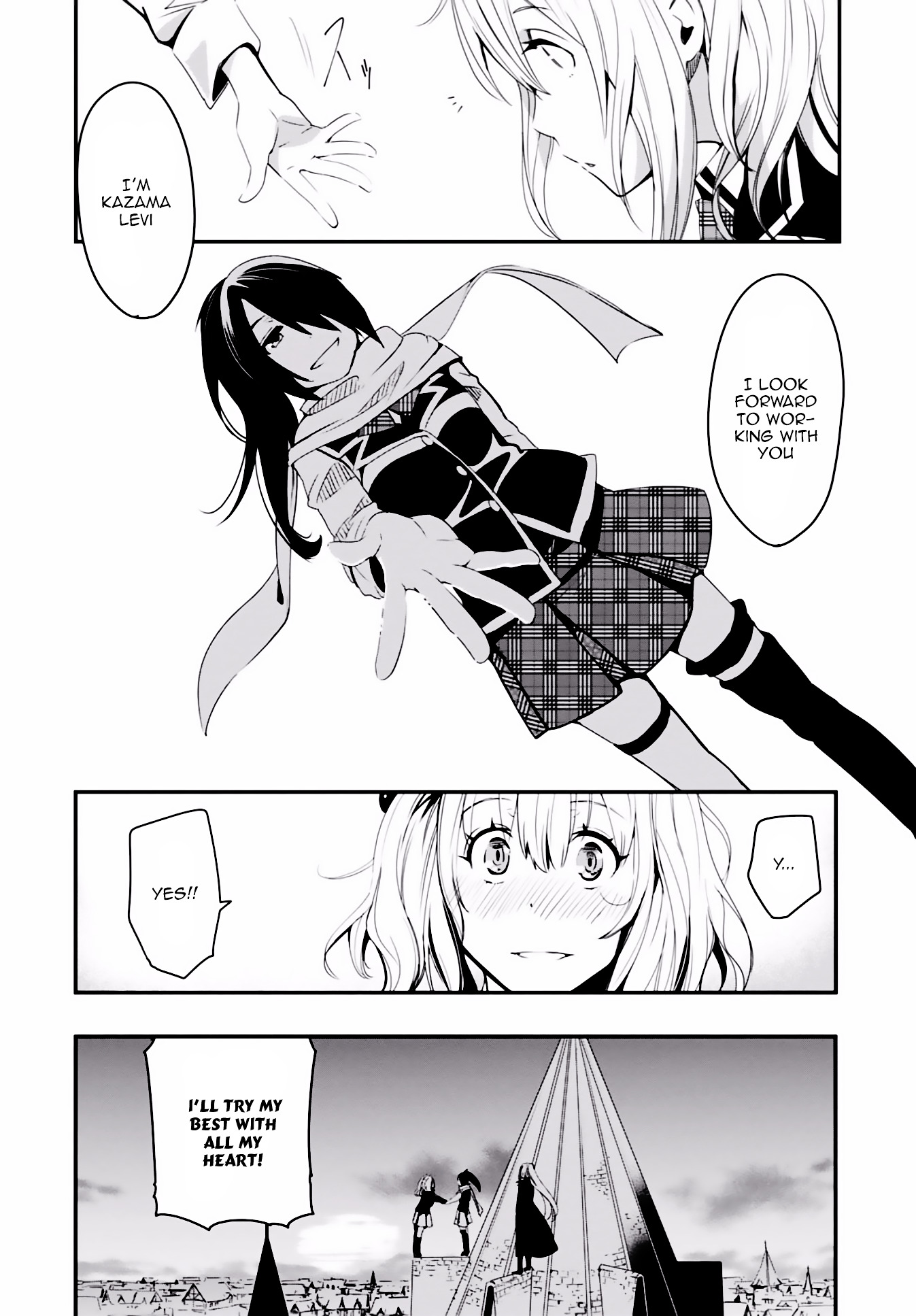 Trinity Seven - Levi Ninden - Vol.1 Chapter 1 : Part 1: The Girl Of The Stealth Magic