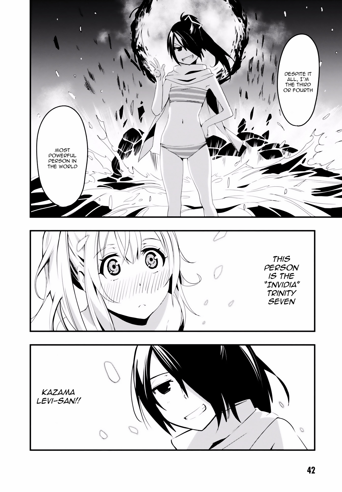 Trinity Seven - Levi Ninden - Vol.1 Chapter 1 : Part 1: The Girl Of The Stealth Magic