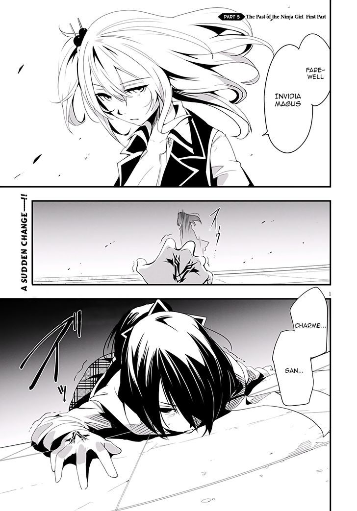 Trinity Seven - Levi Ninden - Vol.2 Chapter 5 : Part 5: The Past Of The Ninja Girl First Part