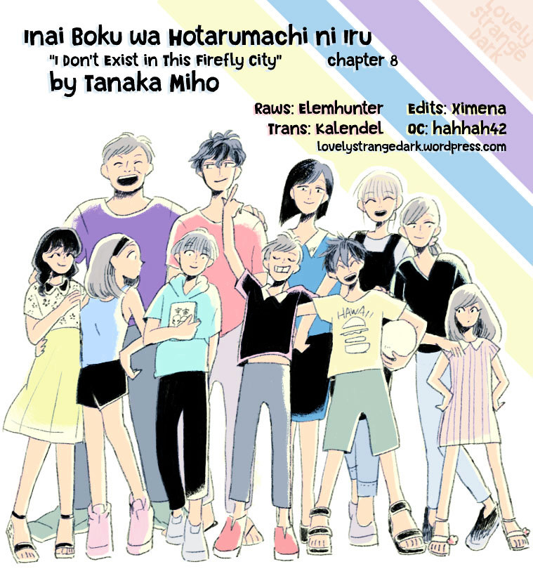 Inai Boku Wa Hotarumachi Ni Iru - Vol.2 Chapter 8 : Acquaintance/Friend/Stranger/Love