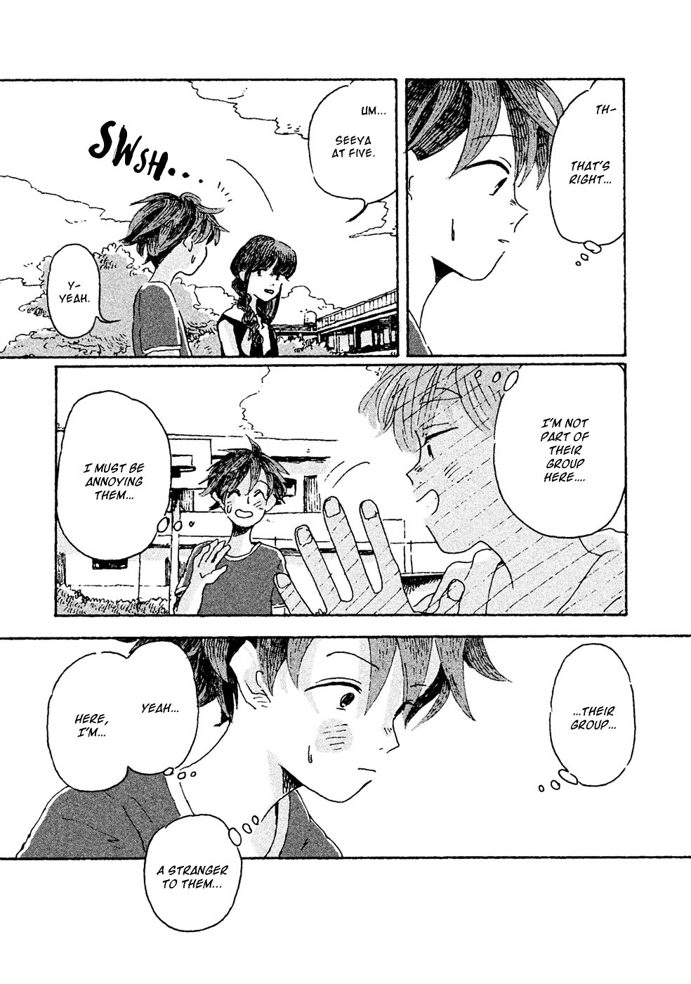 Inai Boku Wa Hotarumachi Ni Iru - Vol.2 Chapter 8 : Acquaintance/Friend/Stranger/Love