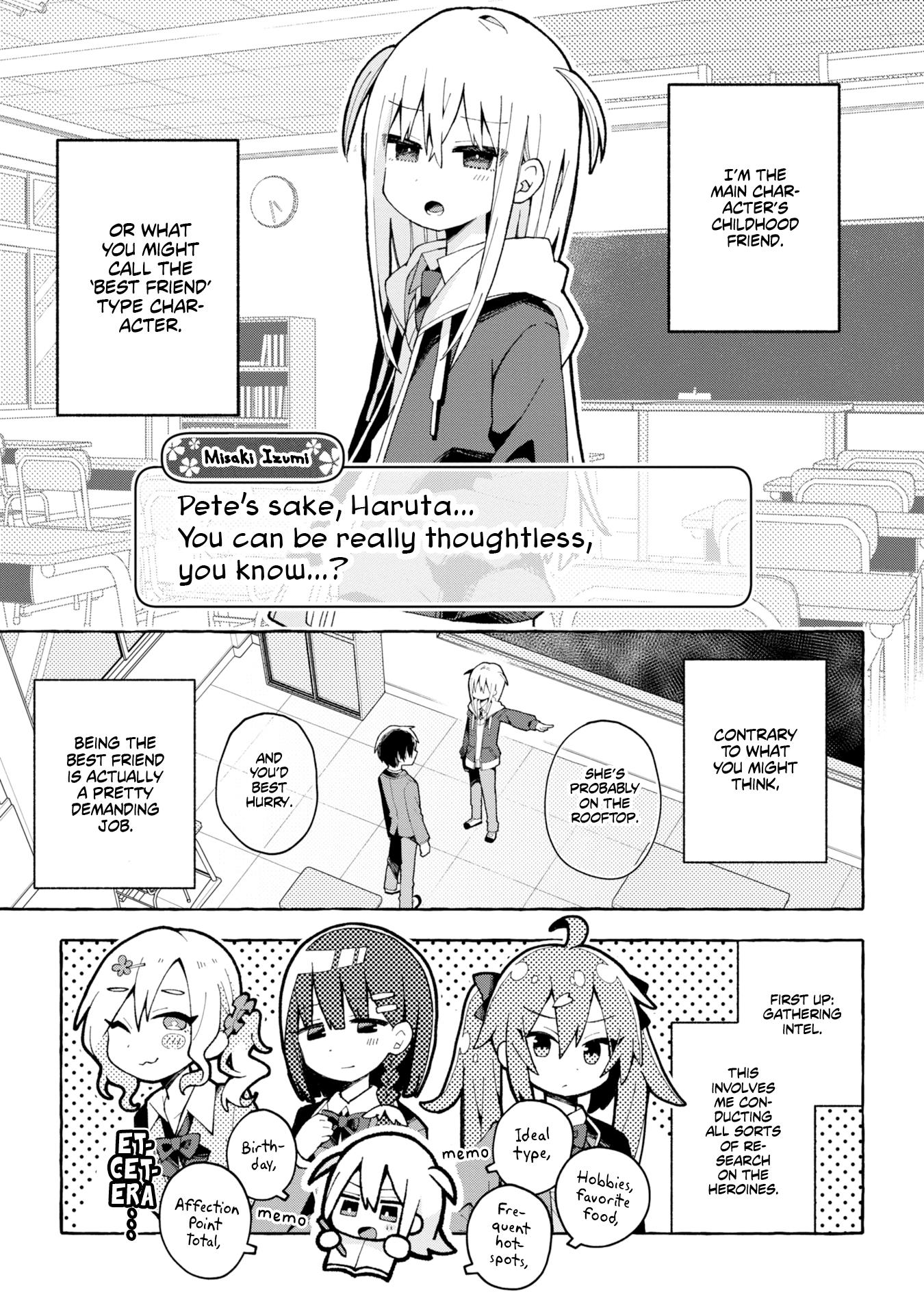 Misaki-Kun Is Unobtainable - Chapter 2: Misaki And The Three Heroines