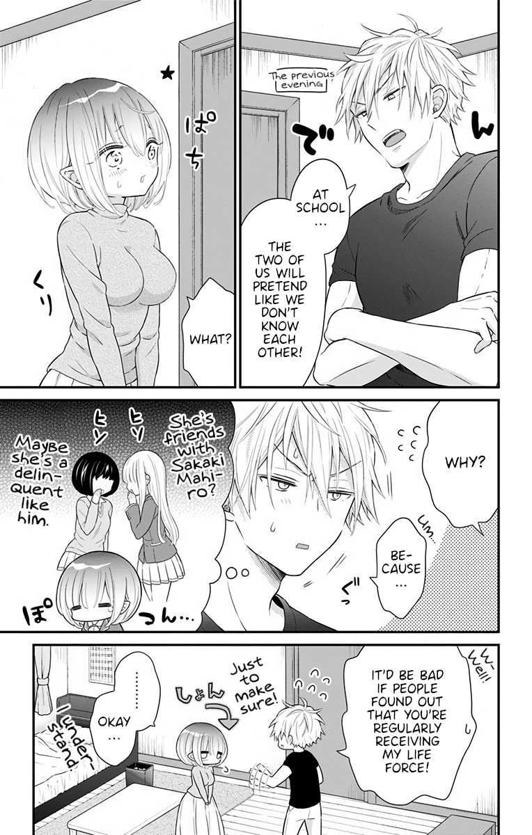 Tabekake Gospel Plan: Dear Succubus Sister - Vol.2 Chapter 9: High School Debut