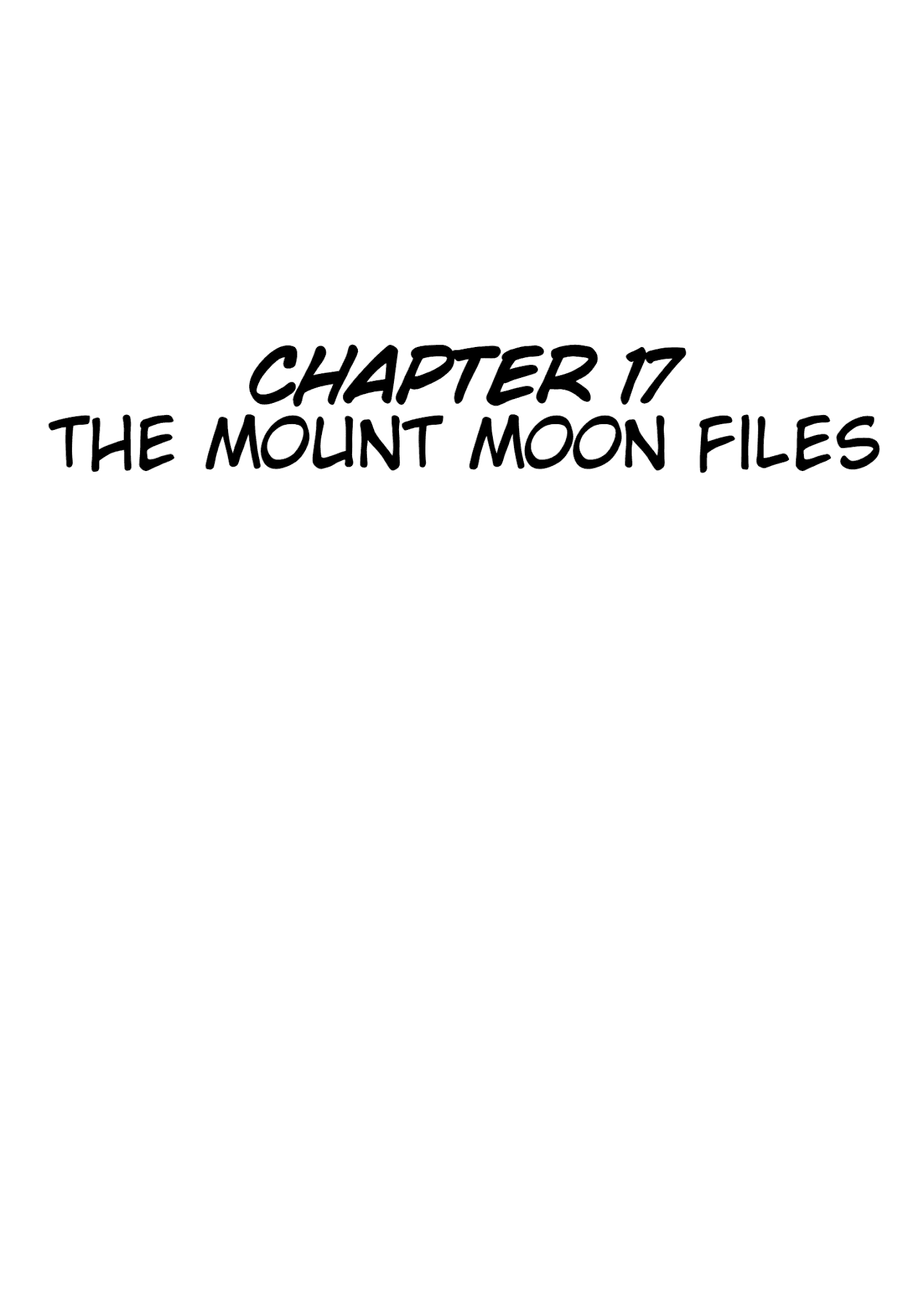 Jungle Taitei - Chapter 17: The Mount Moon Files