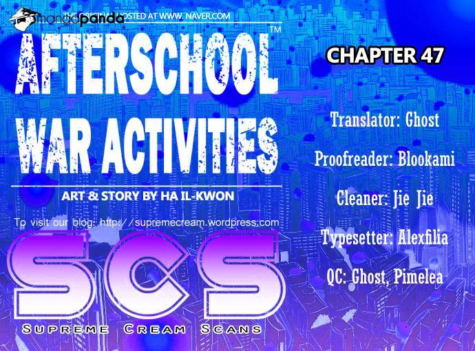 Afterschool War Activities - Chapter 47