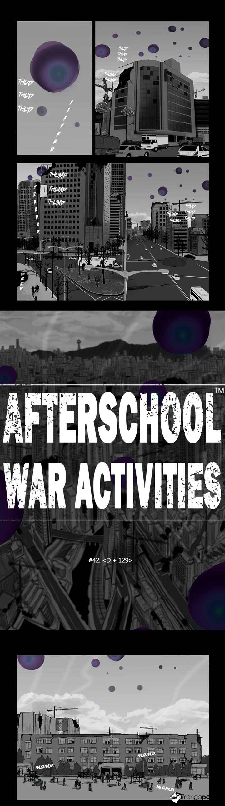 Afterschool War Activities - Chapter 42