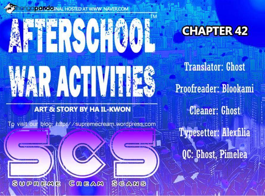 Afterschool War Activities - Chapter 42