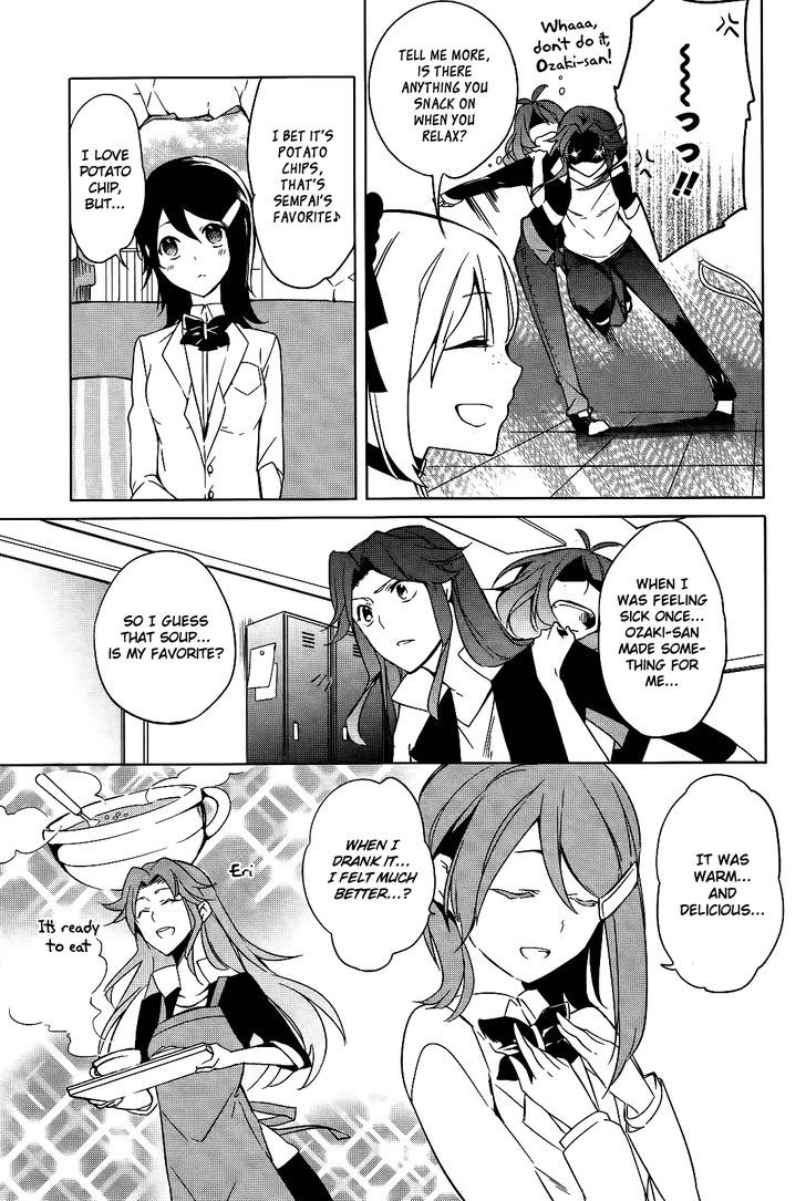 Idolm@Ster Dearly Stars: Innocent Blue - Vol.3 Chapter 18.5 : Ozaki Vs Cineria