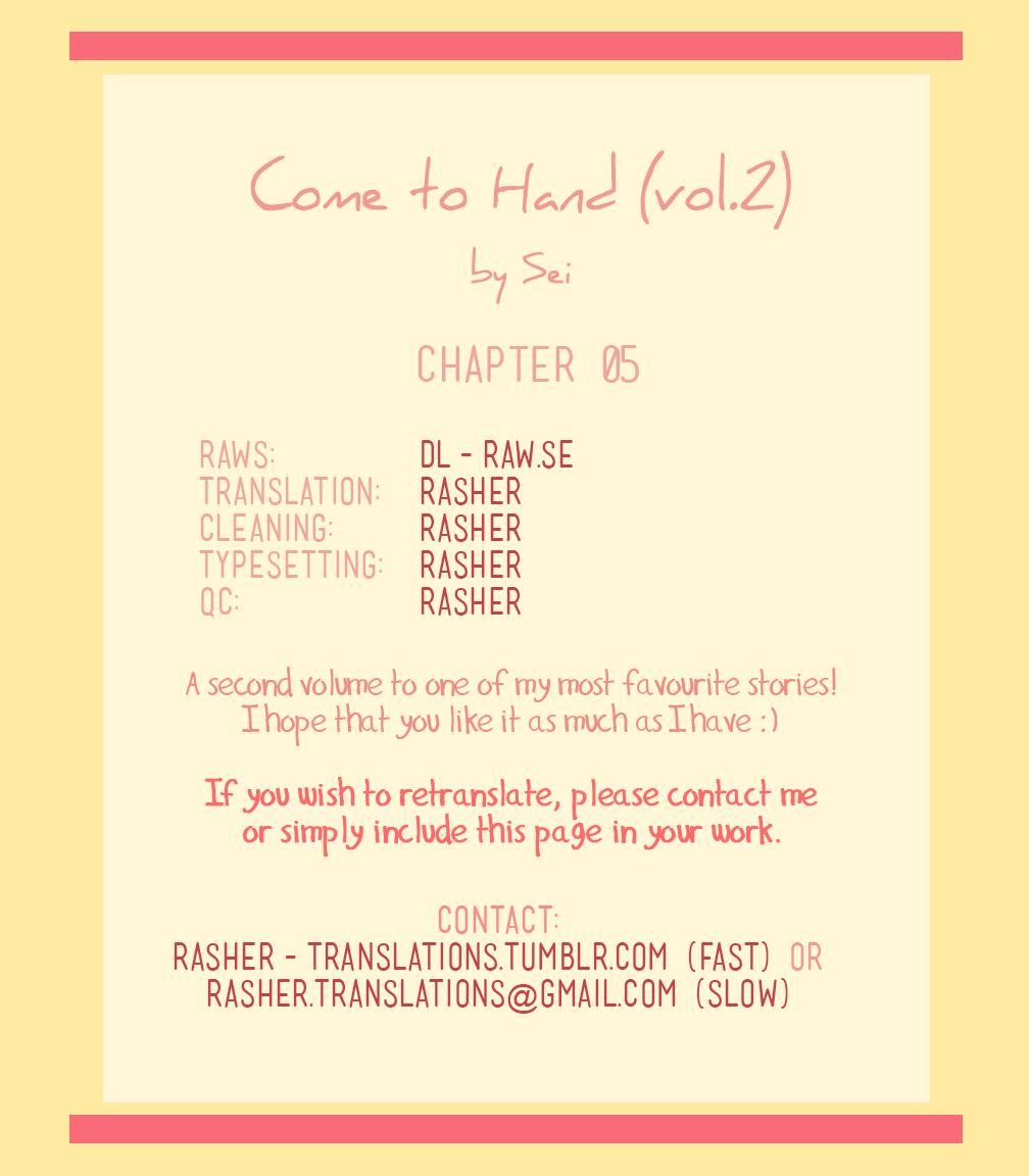 Come To Hand - Vol.02  Chapter 5