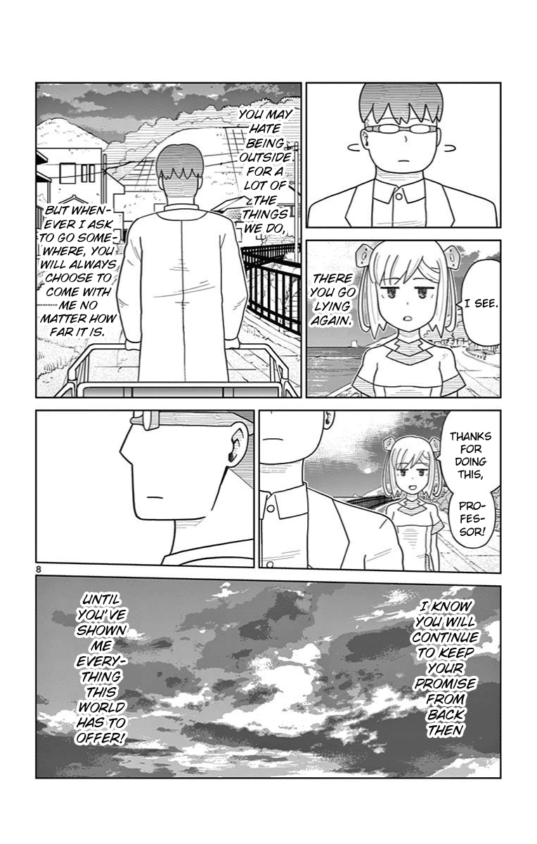 Bocchi Hakase To Robot Shoujo No Zetsubou Teki Utopia - Vol.2 Chapter 19: Robot Girl And The Beach