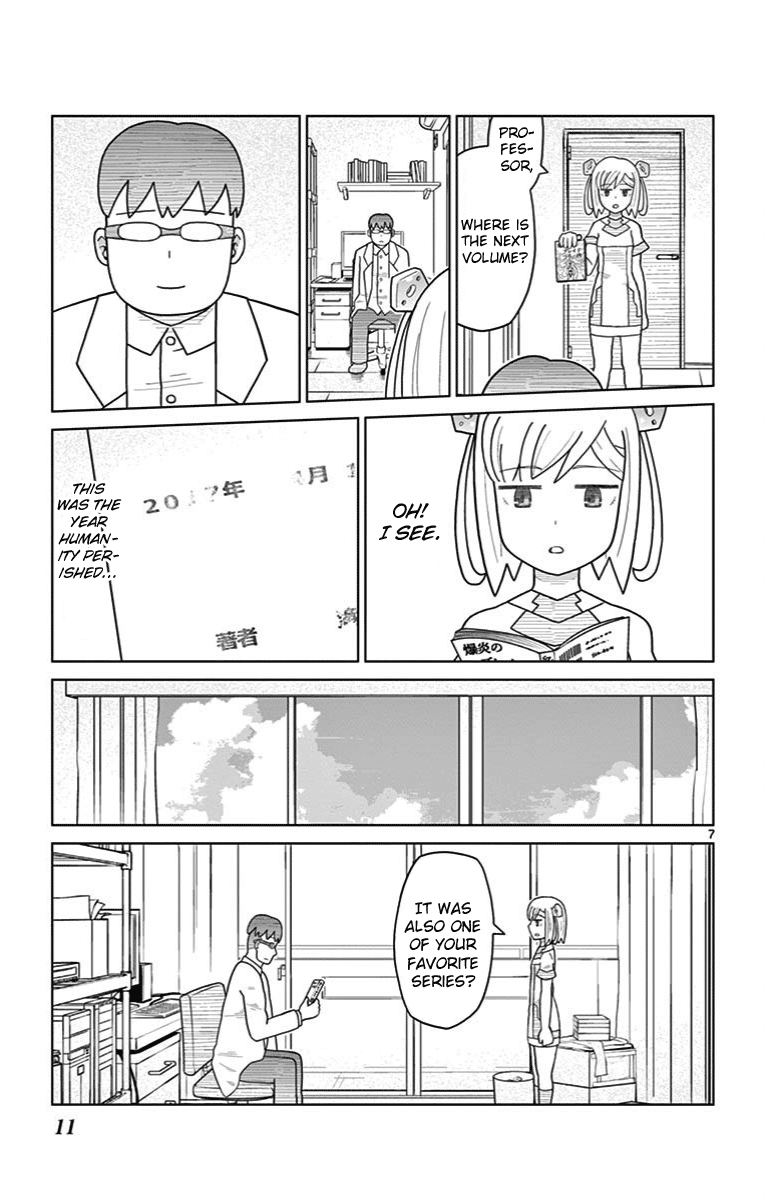 Bocchi Hakase To Robot Shoujo No Zetsubou Teki Utopia - Vol.2 Chapter 18: Robot Girl And Manga