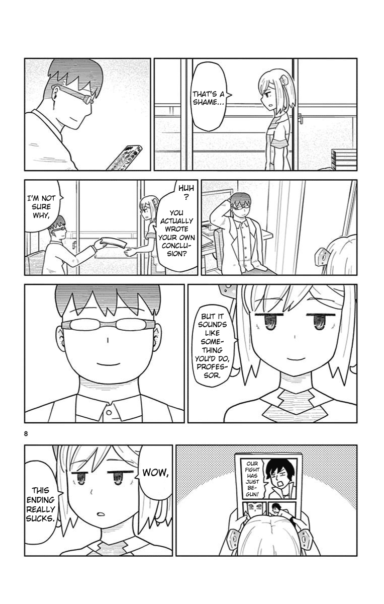 Bocchi Hakase To Robot Shoujo No Zetsubou Teki Utopia - Vol.2 Chapter 18: Robot Girl And Manga