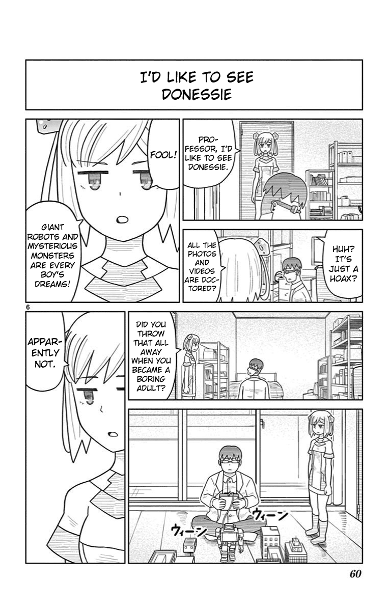 Bocchi Hakase To Robot Shoujo No Zetsubou Teki Utopia - Vol.2 Chapter 24: Lonely Professor And Donessie