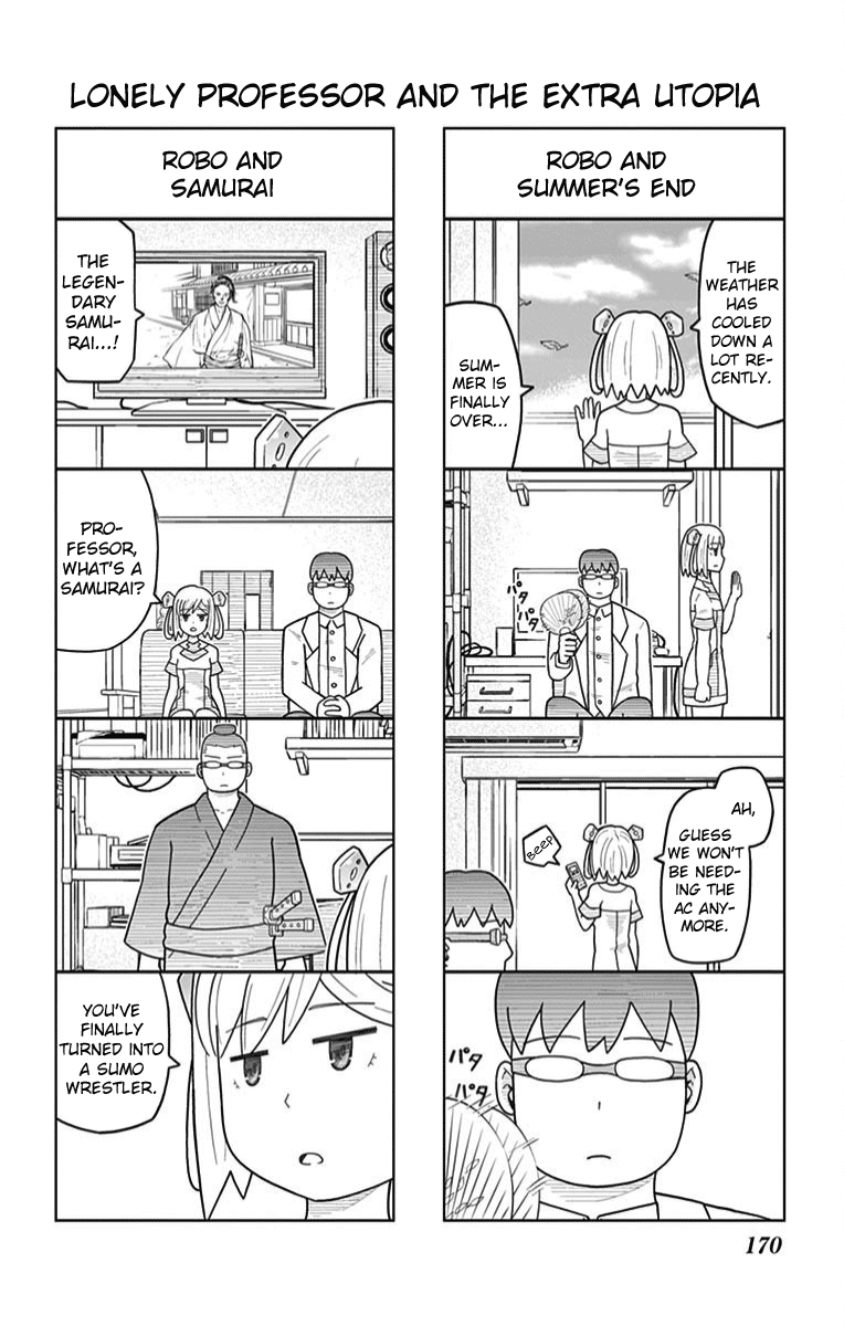 Bocchi Hakase To Robot Shoujo No Zetsubou Teki Utopia - Vol.1 Chapter 17.5: Lonely Professor And The Extra Utopia