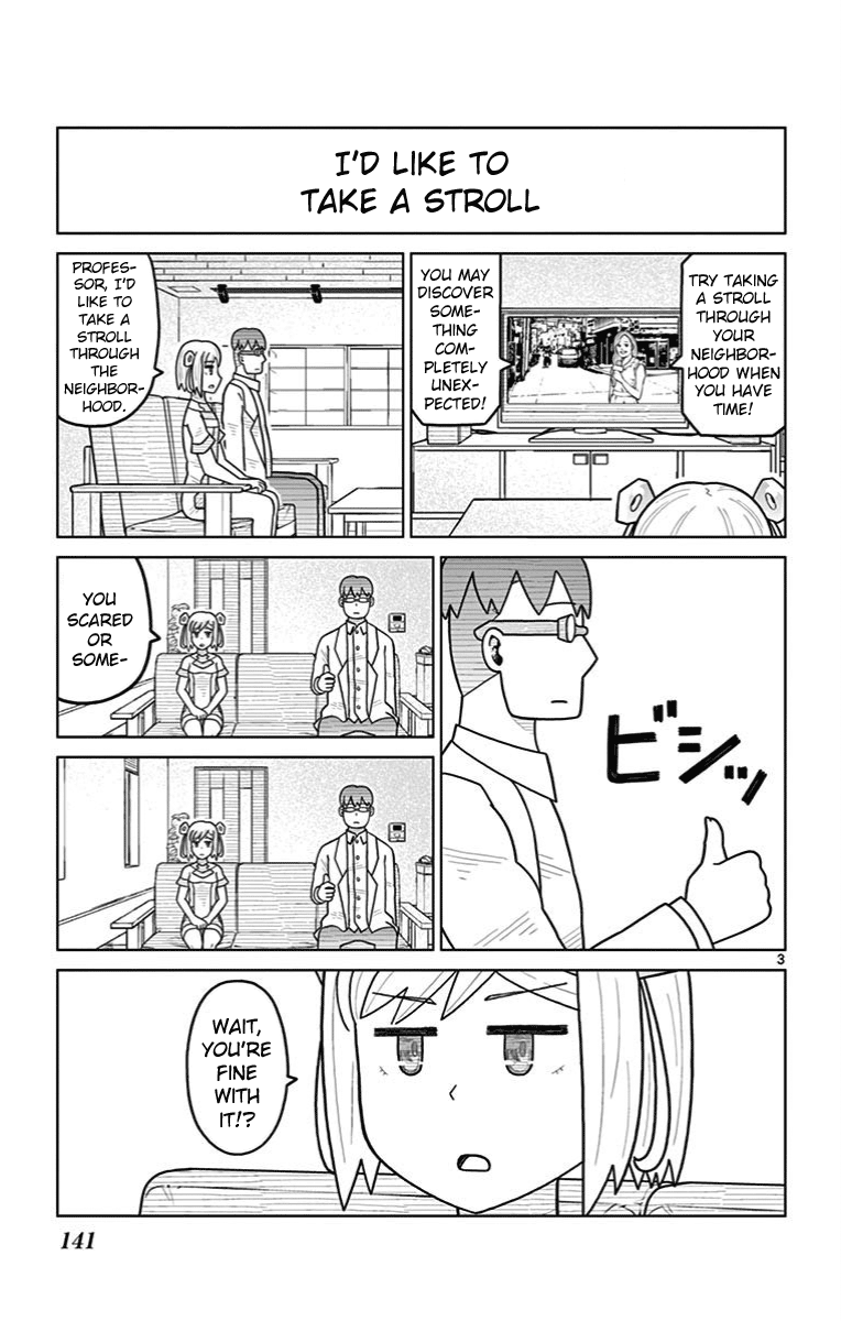 Bocchi Hakase To Robot Shoujo No Zetsubou Teki Utopia - Vol.2 Chapter 32: Lonely Professor And Strolling