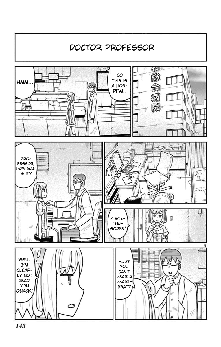 Bocchi Hakase To Robot Shoujo No Zetsubou Teki Utopia - Vol.2 Chapter 32: Lonely Professor And Strolling