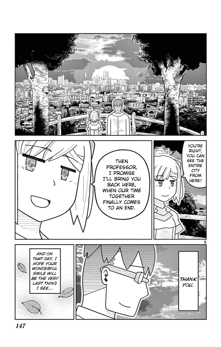 Bocchi Hakase To Robot Shoujo No Zetsubou Teki Utopia - Vol.2 Chapter 32: Lonely Professor And Strolling