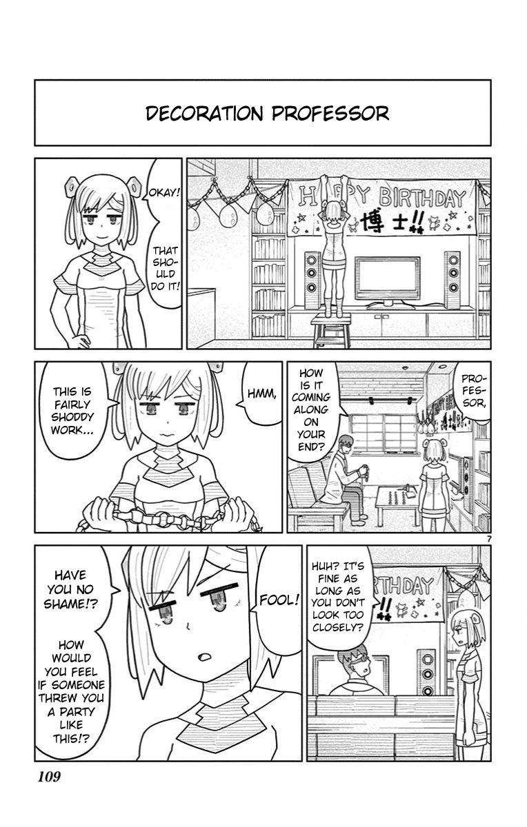 Bocchi Hakase To Robot Shoujo No Zetsubou Teki Utopia - Vol.2 Chapter 29: Lonely Professor And Birthdays