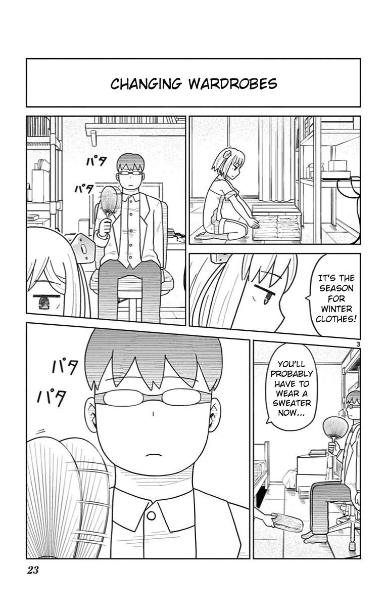 Bocchi Hakase To Robot Shoujo No Zetsubou Teki Utopia - Vol.2 Chapter 20: Robot Girl And Moon-Viewing