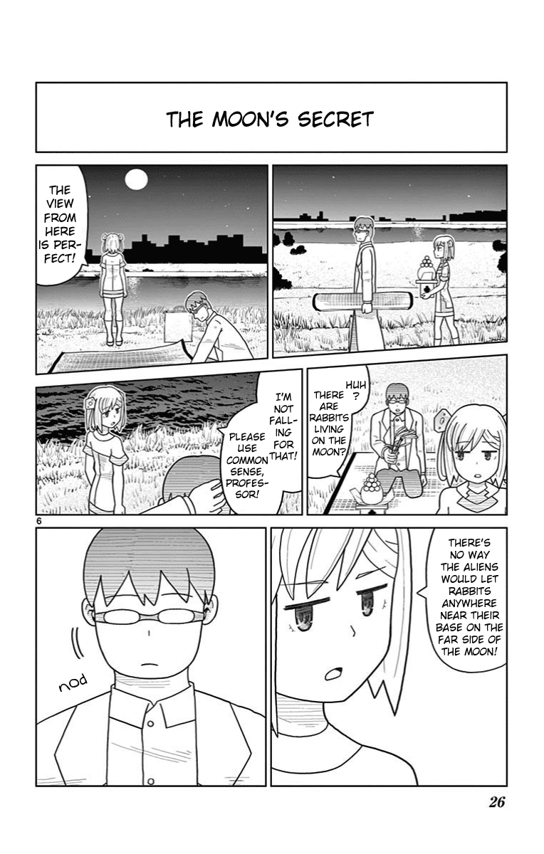 Bocchi Hakase To Robot Shoujo No Zetsubou Teki Utopia - Vol.2 Chapter 20: Robot Girl And Moon-Viewing