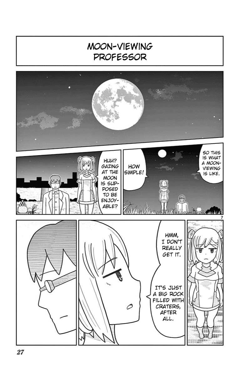 Bocchi Hakase To Robot Shoujo No Zetsubou Teki Utopia - Vol.2 Chapter 20: Robot Girl And Moon-Viewing