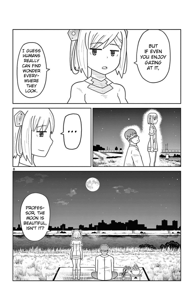 Bocchi Hakase To Robot Shoujo No Zetsubou Teki Utopia - Vol.2 Chapter 20: Robot Girl And Moon-Viewing