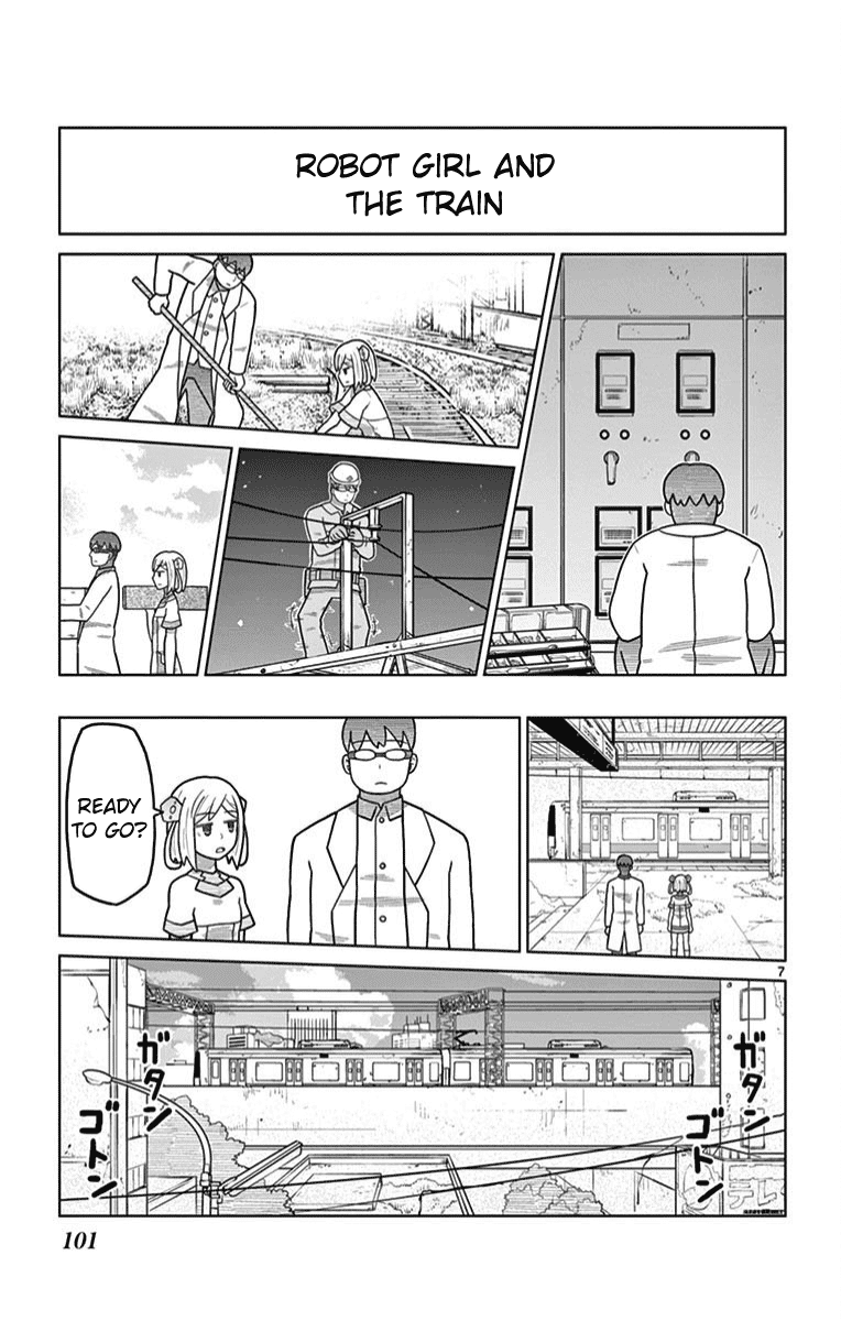 Bocchi Hakase To Robot Shoujo No Zetsubou Teki Utopia - Chapter 10: Lonely Professor And Trains