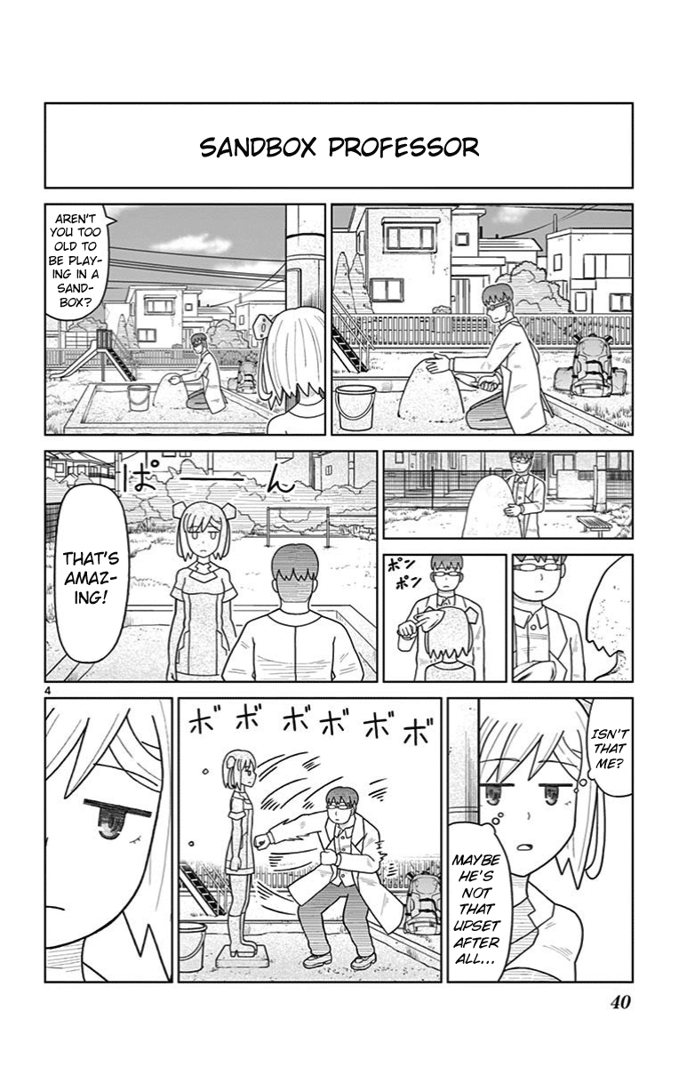 Bocchi Hakase To Robot Shoujo No Zetsubou Teki Utopia - Vol.2 Chapter 22: Lonely Professor And Running Away