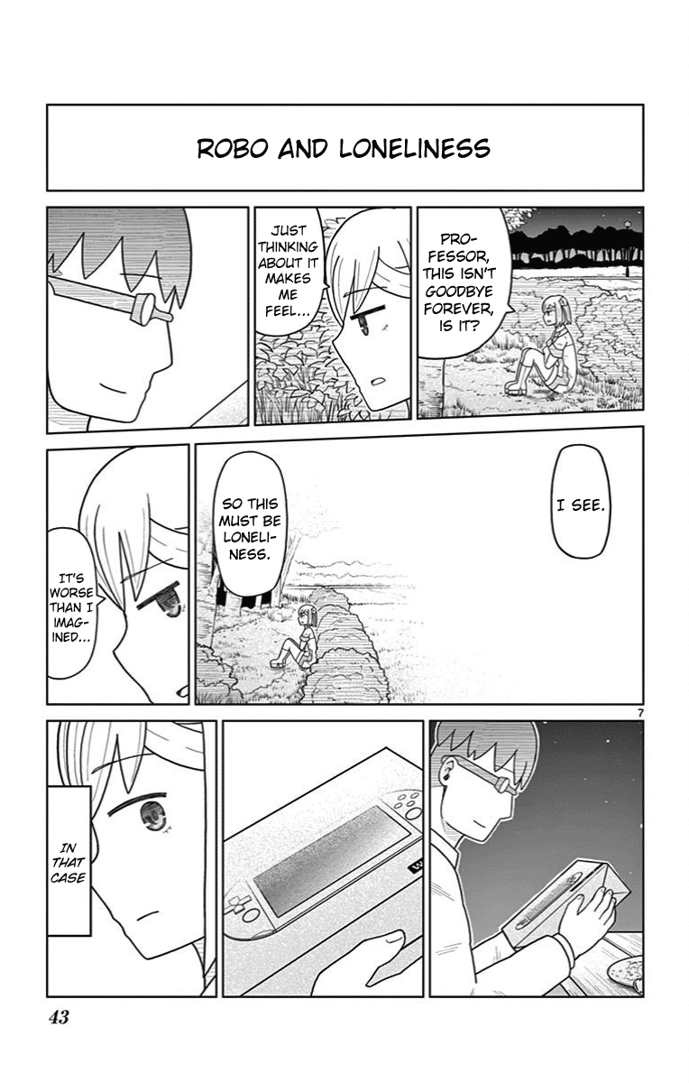 Bocchi Hakase To Robot Shoujo No Zetsubou Teki Utopia - Vol.2 Chapter 22: Lonely Professor And Running Away