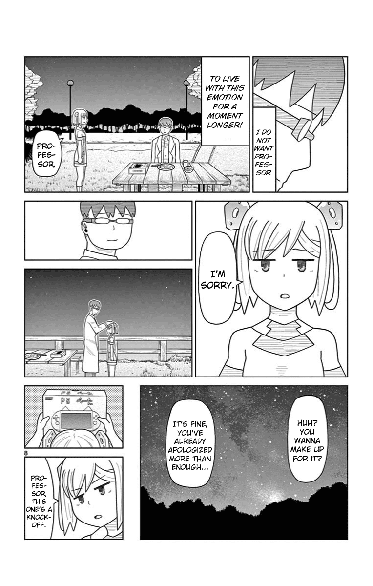 Bocchi Hakase To Robot Shoujo No Zetsubou Teki Utopia - Vol.2 Chapter 22: Lonely Professor And Running Away