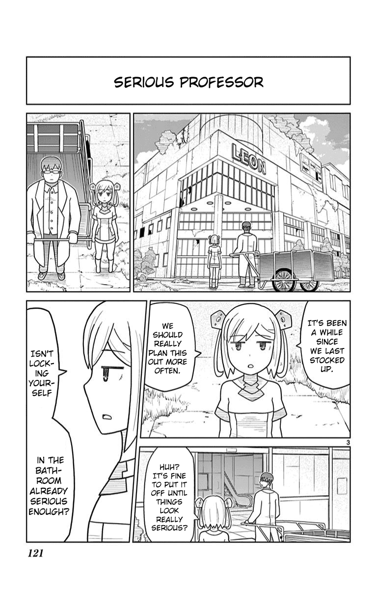 Bocchi Hakase To Robot Shoujo No Zetsubou Teki Utopia - Chapter 13: Lonely Professor And Shopping