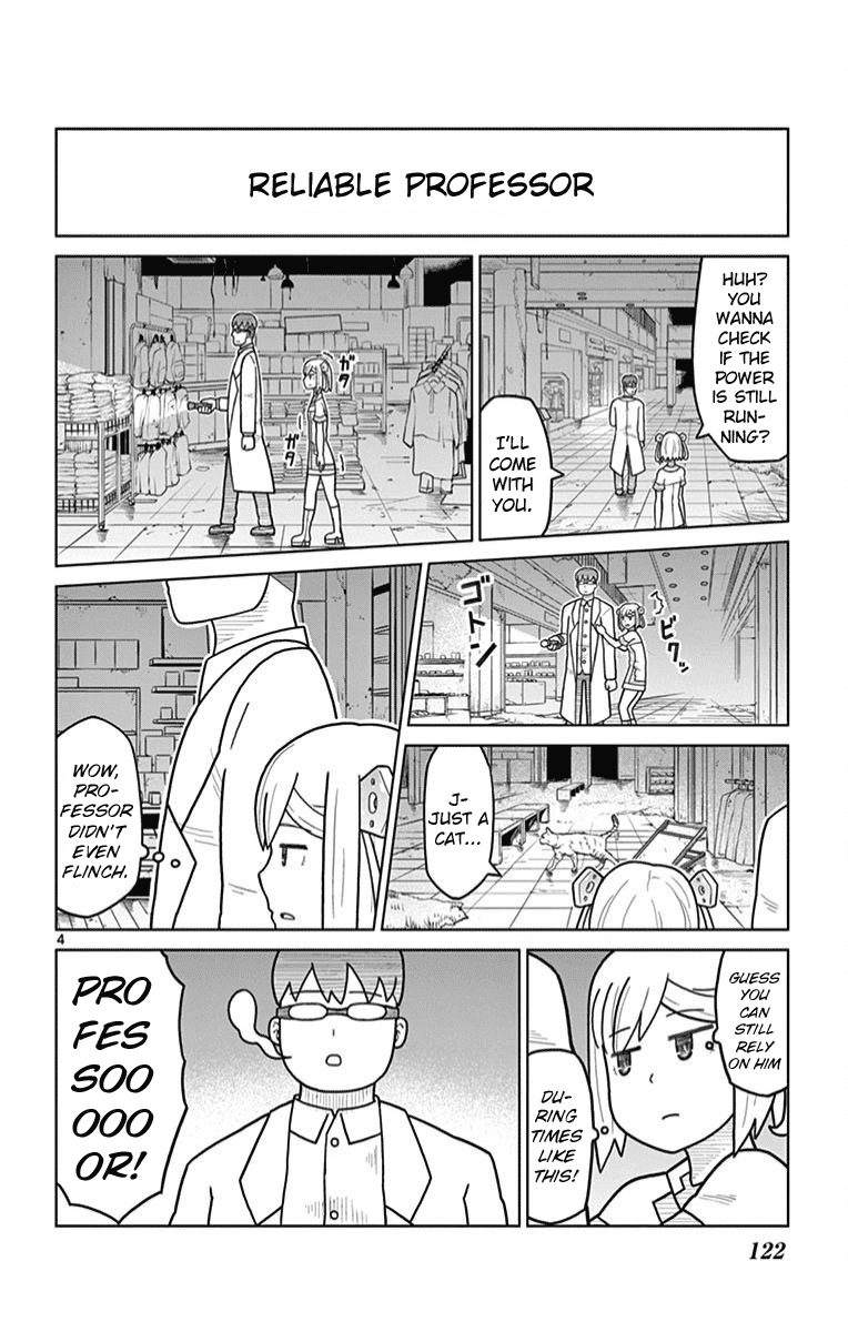 Bocchi Hakase To Robot Shoujo No Zetsubou Teki Utopia - Chapter 13: Lonely Professor And Shopping