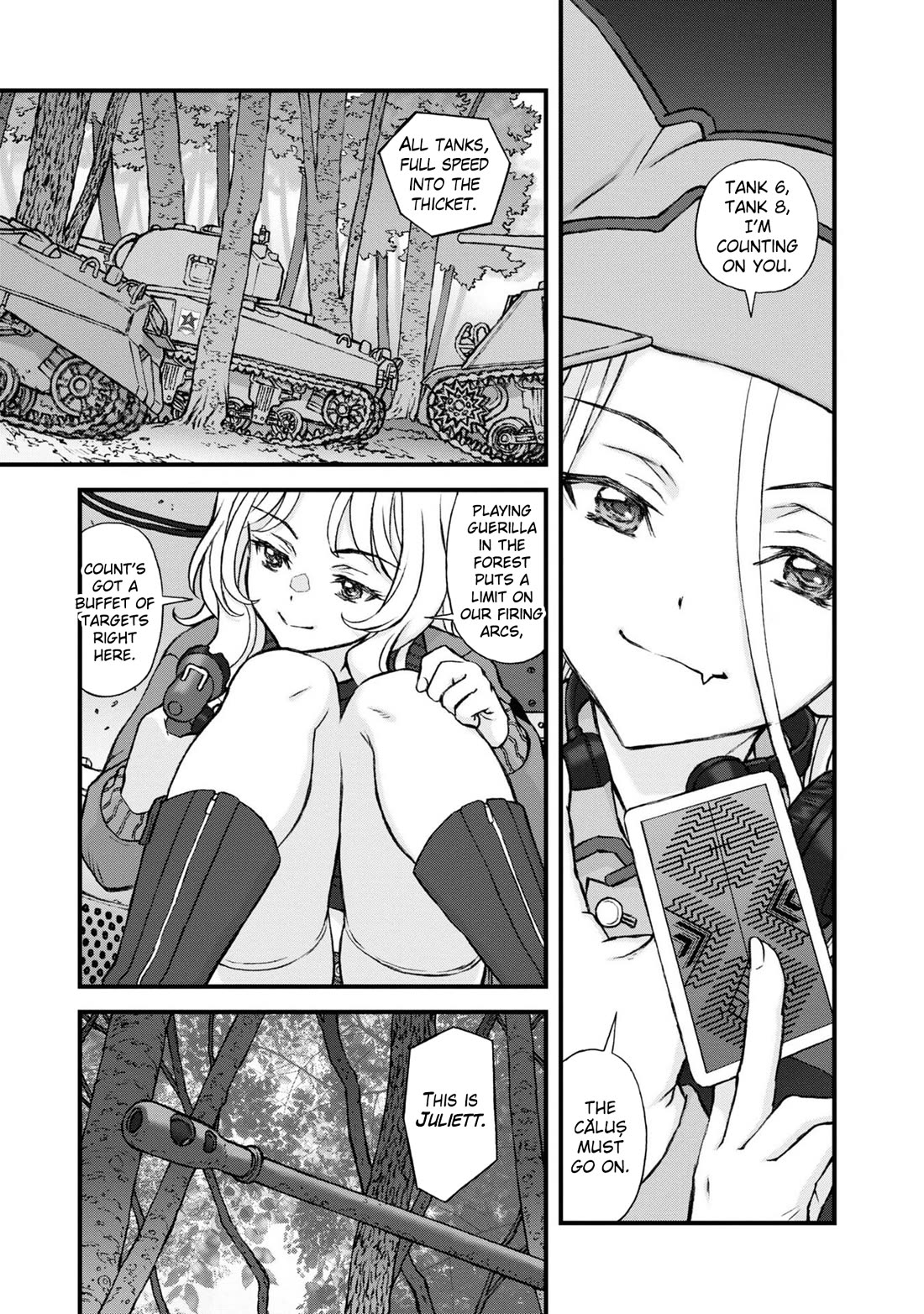 Girls Und Panzer - The Fir Tree And The Iron-Winged Witch - Chapter 21