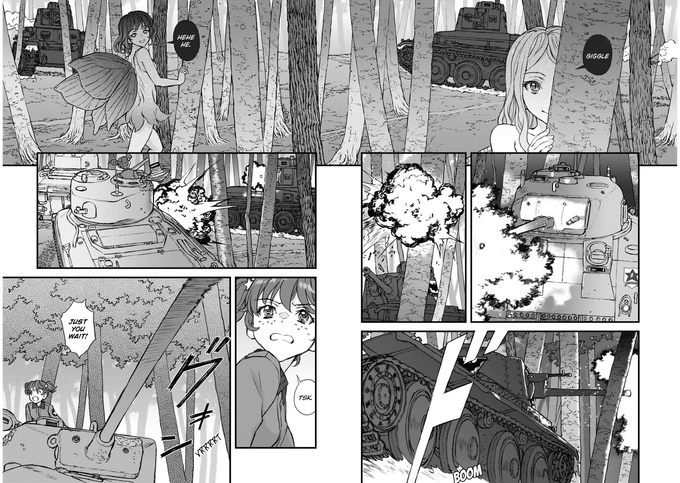 Girls Und Panzer - The Fir Tree And The Iron-Winged Witch - Chapter 21