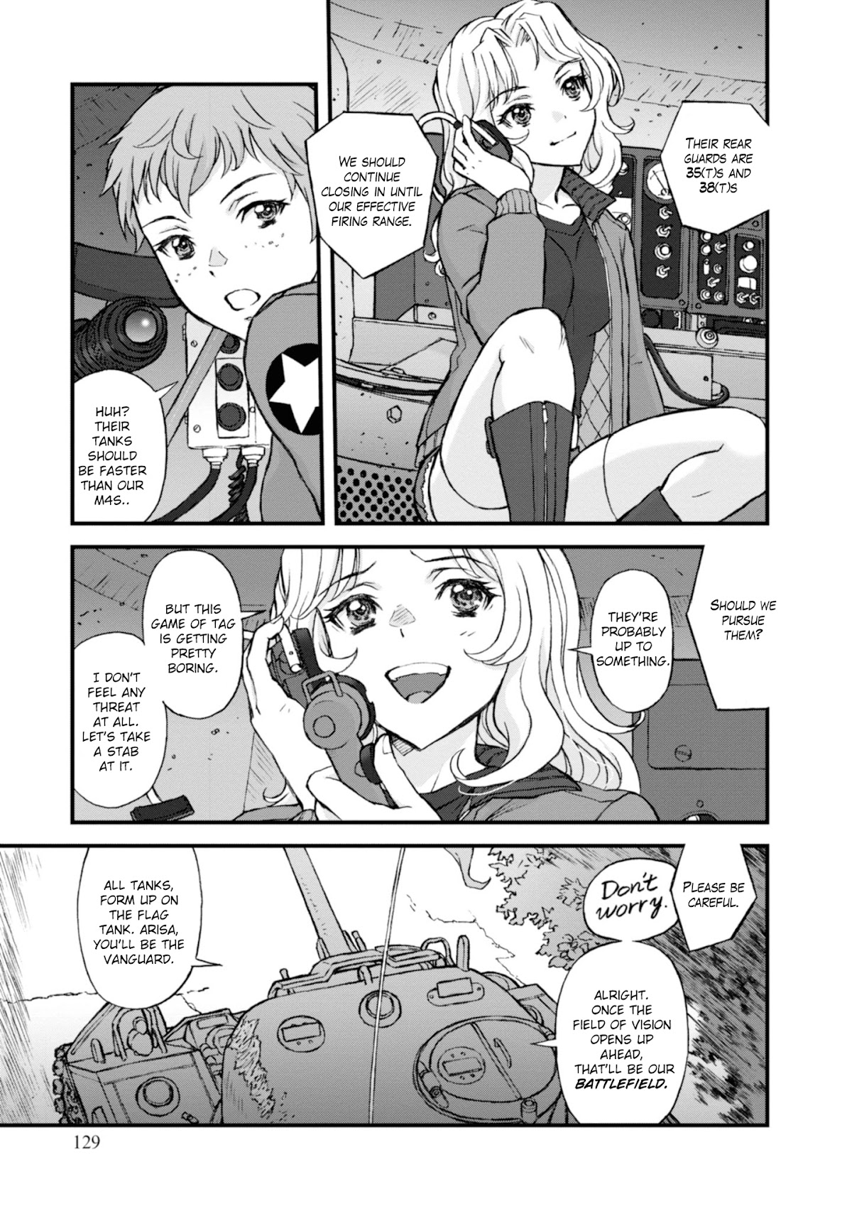 Girls Und Panzer - The Fir Tree And The Iron-Winged Witch - Chapter 11