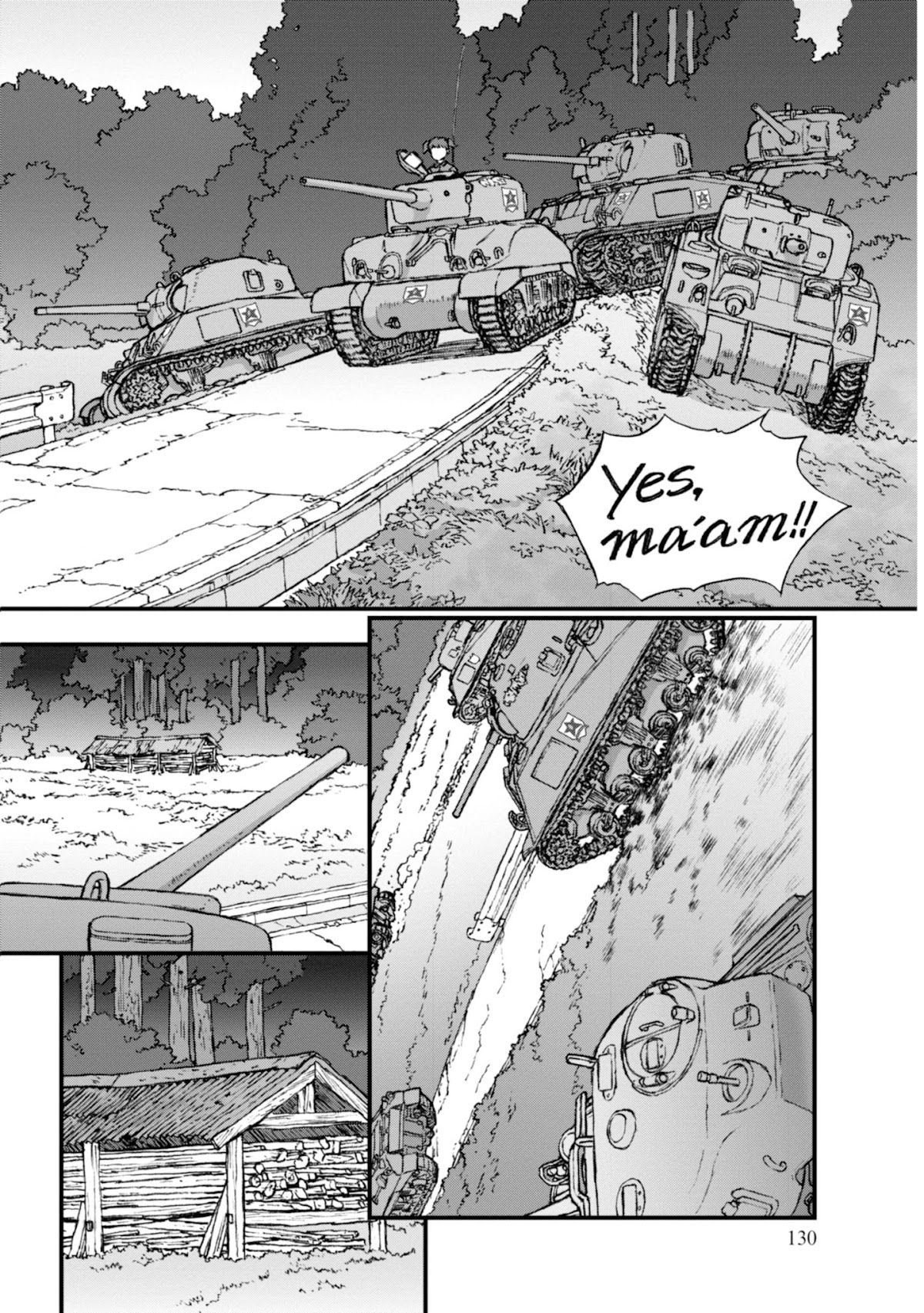 Girls Und Panzer - The Fir Tree And The Iron-Winged Witch - Chapter 11