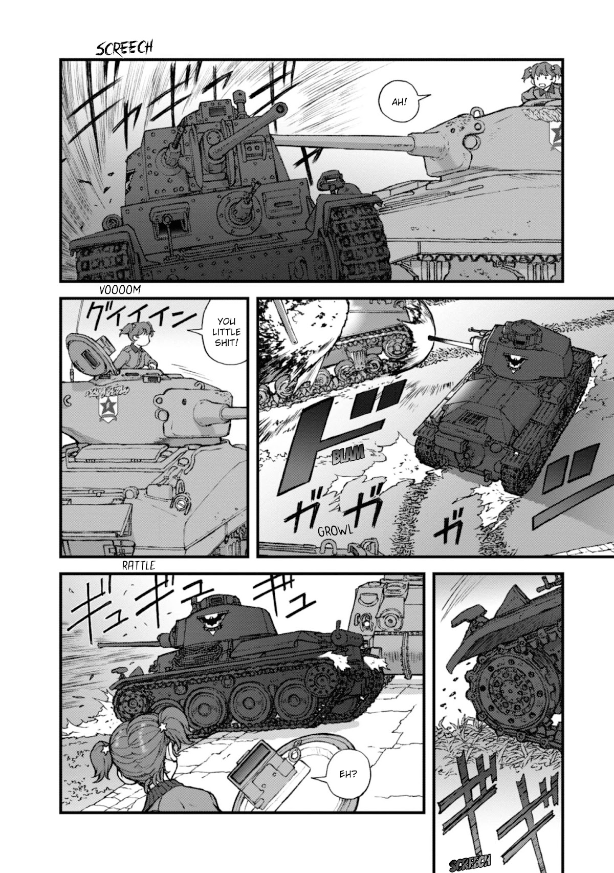 Girls Und Panzer - The Fir Tree And The Iron-Winged Witch - Chapter 13