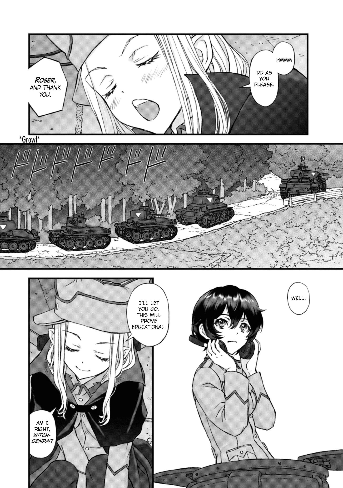 Girls Und Panzer - The Fir Tree And The Iron-Winged Witch - Chapter 8