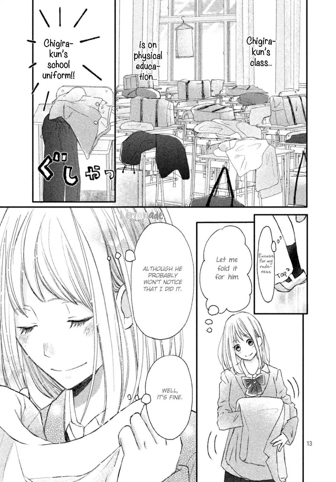 Na No Ni, Chigira-Kun Ga Amasugiru - Chapter 3