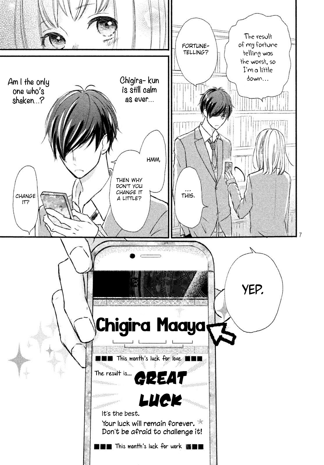 Na No Ni, Chigira-Kun Ga Amasugiru - Chapter 4