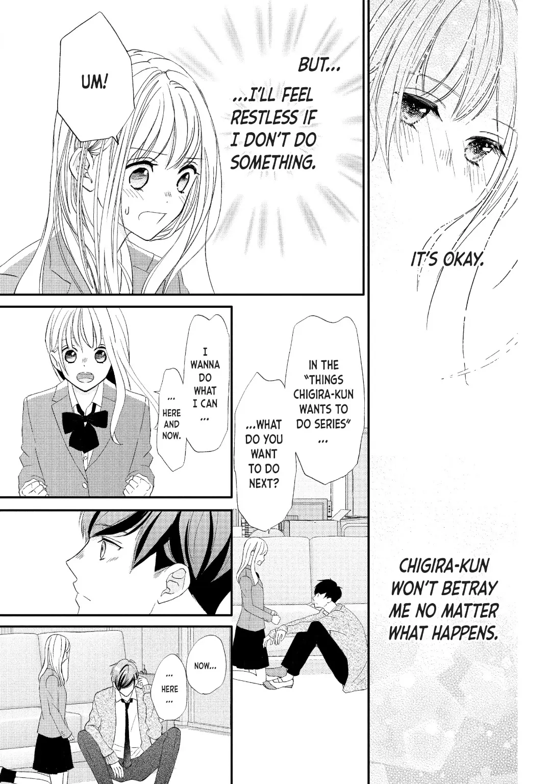 Na No Ni, Chigira-Kun Ga Amasugiru - Chapter 29