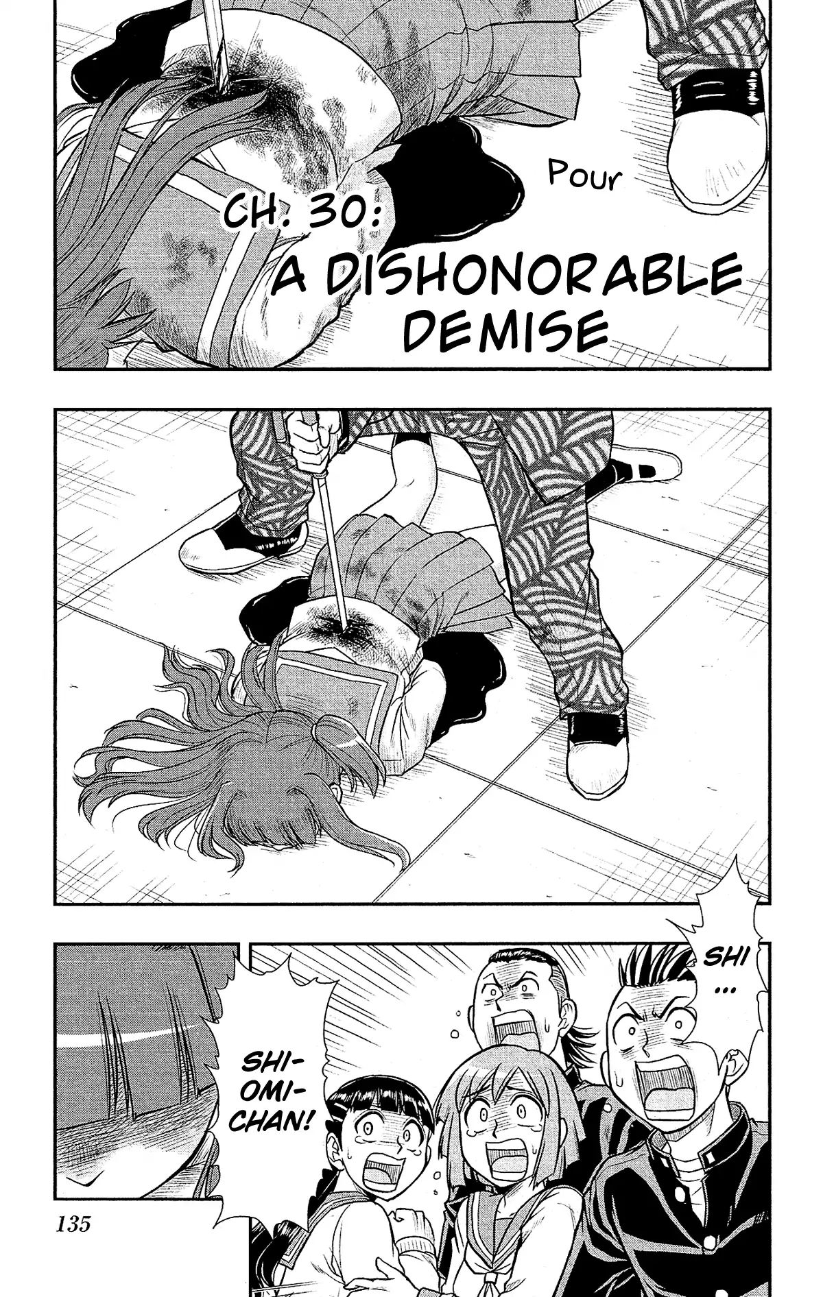 Shitei Bouryoku Shoujo Shiomi-Chan - Vol.5 Chapter 30: A Dishonorable Demise