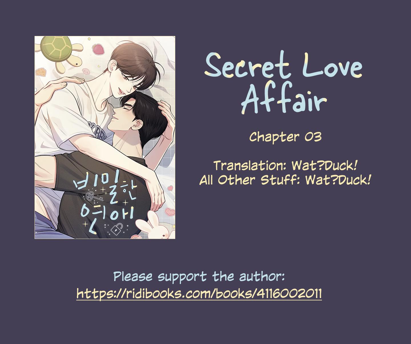 Secret Love Affair - Chapter 3