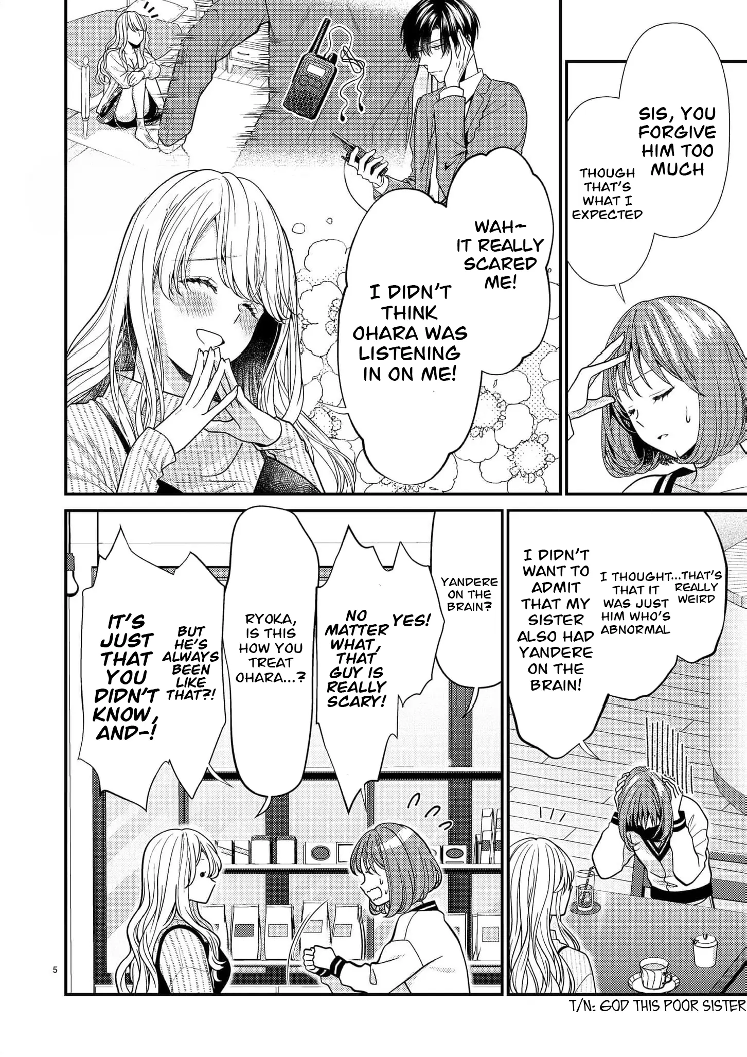 Yandere Koroshi!! - Shuuchaku Yaba Me No Osananajimi Ni "Watashi Mo Suki" To Tsutaetara, Lovecome Route Ni Shift Shimashita - Vol.1 Chapter 5